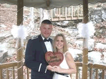 Smoky Mountain Wedding Couple